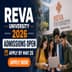 REVA University Admission 2026 Open for UG, PG and PhD Programmes; Apply by May 25